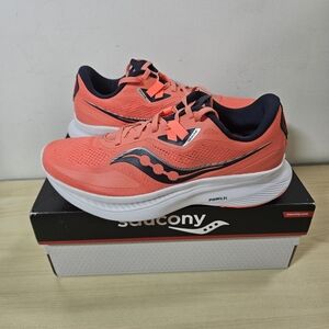 Saucony Guide 15 Sunstone/Night Rose Women's 10 W